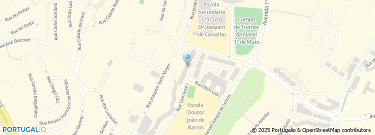 Mapa de Electro-Cardioribatejo - Clínica Médica Lda