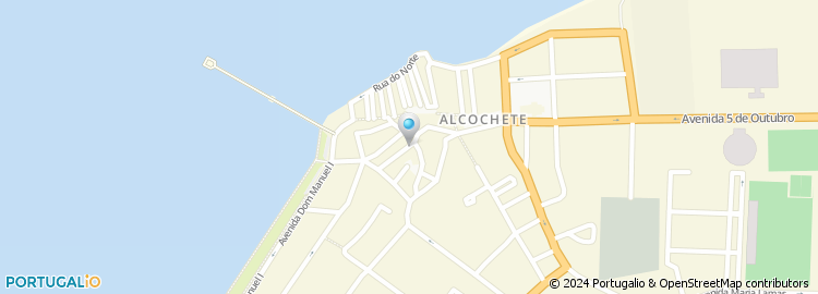 Mapa de Electro Lar Alcochete
