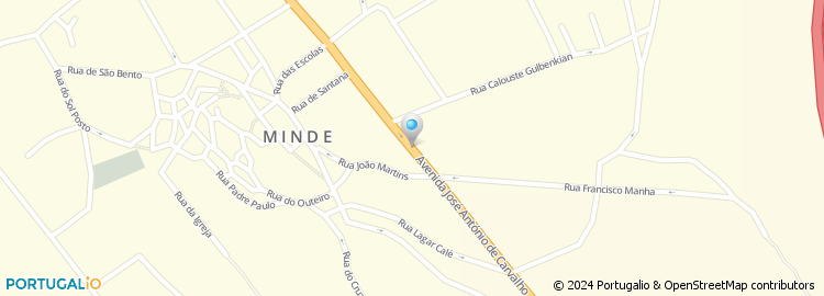 Mapa de Electro Mindaire, Lda
