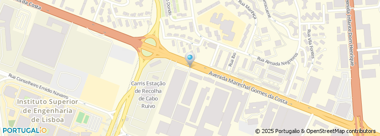 Mapa de Elisa Comércio Internacional, Lda