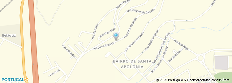 Mapa de Elizabete A Lopes Baptista