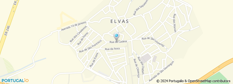Mapa de Apartado 1, Elvas