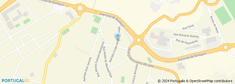 Mapa de Avenida Conde de Cantanhede