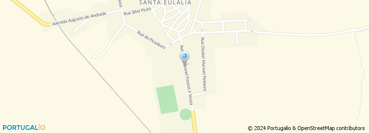 Mapa de Avenida Coronel Passos e Souza