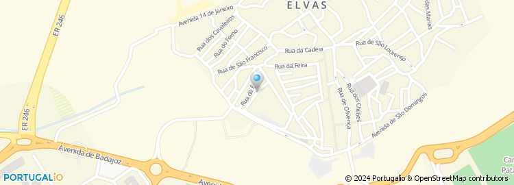 Mapa de Rua José Cardoso Rente
