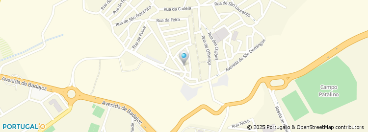 Mapa de Rua da Aboboreira