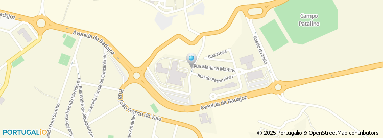 Mapa de Rua da Ajuda