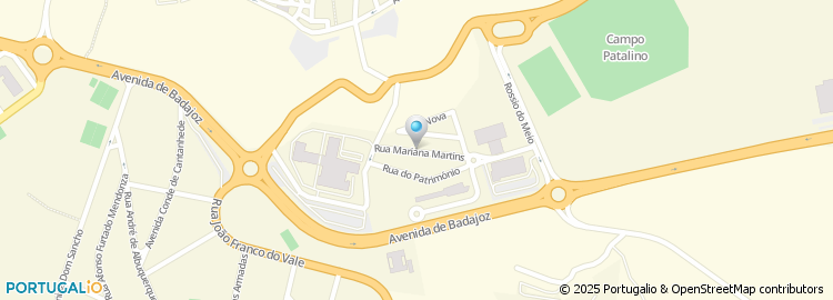 Mapa de Rua Principal