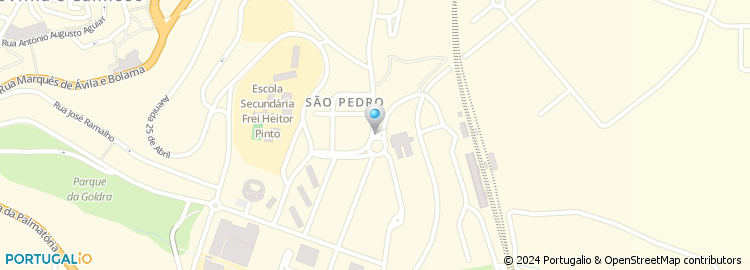 Mapa de Elvidio Gomes Cardoso - Clinica Doenças Nervosas, Lda