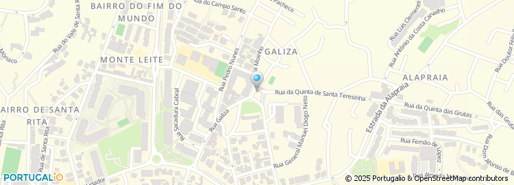 Mapa de Elvira Gonçalves Miradouro Eiras Vale
