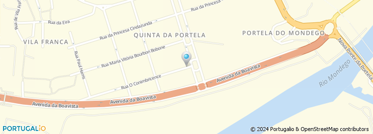 Mapa de Ema Gabriela Ferreira Marques, Unipessoal Lda