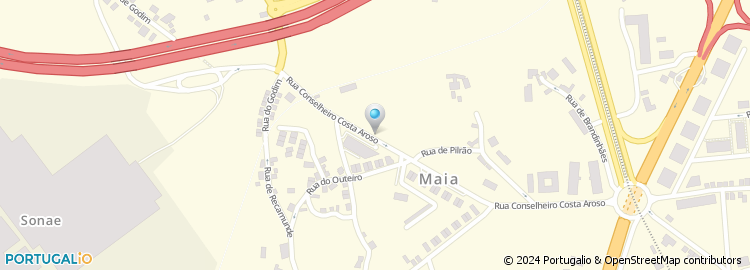 Mapa de Emaia - Electrotecnica da Maia, Lda