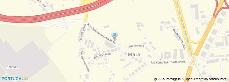 Mapa de Emaia - Electrotecnica da Maia, Lda