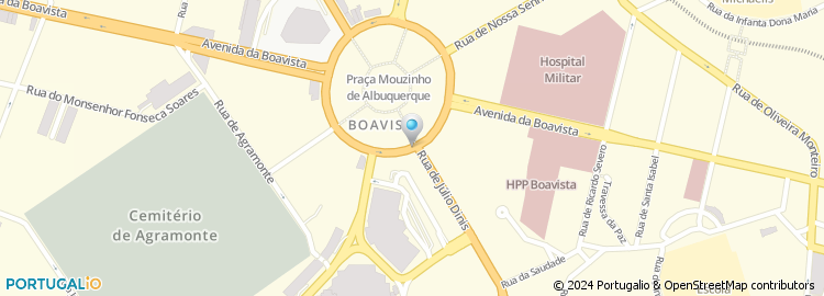 Mapa de Emap - Escola Medicinas Alternativas e Complementares do Porto, Lda
