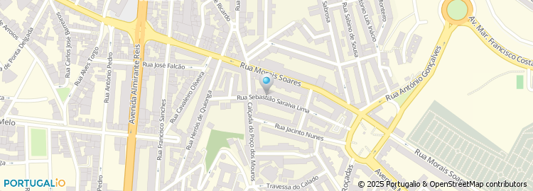 Mapa de Emidio Rodrigues Santos