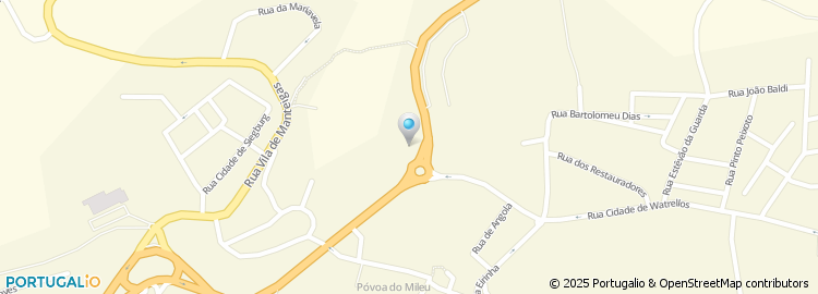 Mapa de Emília Lima - Aquarius Restaurante, Sociedade Unipessoal Lda