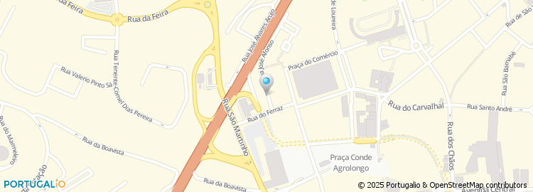 Mapa de Emilio Conceição Martins, Unip., Lda