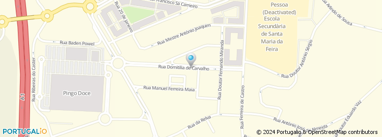 Mapa de Empreendimentos Avelino da Silva - Construção e Comércio Imóveis, Lda