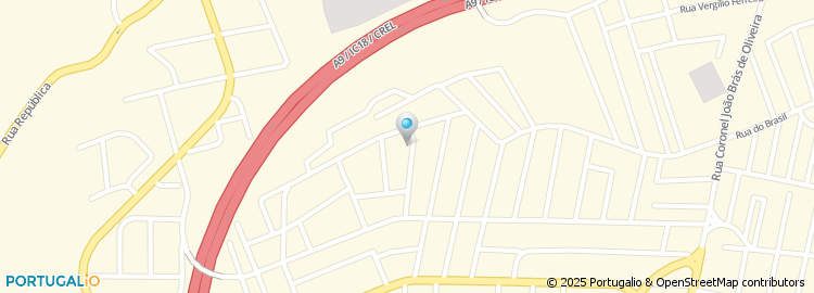 Mapa de Empresa de Taxis Vimar Lda