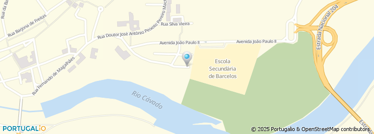 Mapa de Empresa Municipal de Desporto de Barcelos - E M