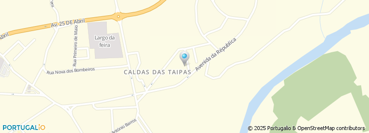 Mapa de Empresa Termal das Taipas, SA