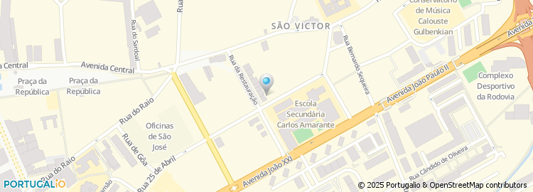 Mapa de Entre Quadros - Lda
