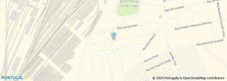 Mapa de Rua de Dom Dinis