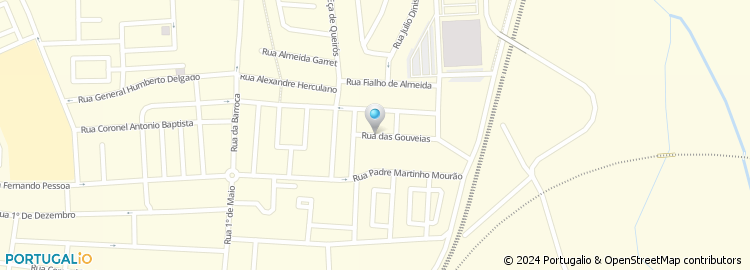Mapa de Rua dos Gouveias