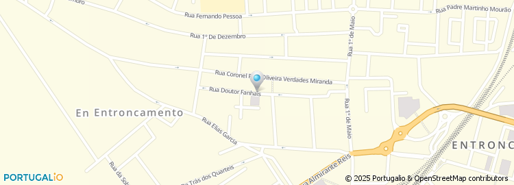 Mapa de Rua Doutor Fanhais