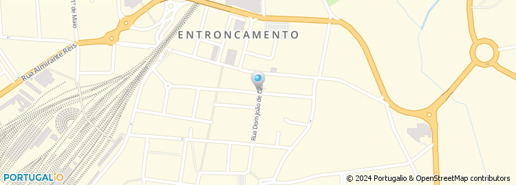 Mapa de Rua Doutor Rui Luís Gomes
