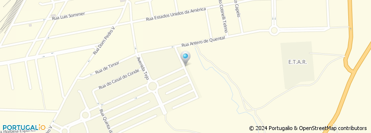 Mapa de Rua Fontes Pereira de Melo