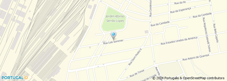 Mapa de Rua Luís Sommer