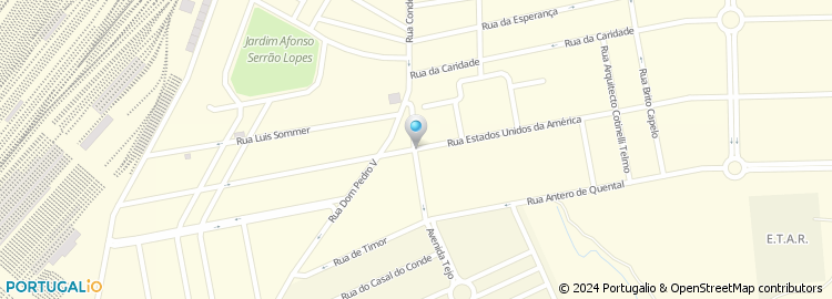 Mapa de Rua Raúl Matos Torres