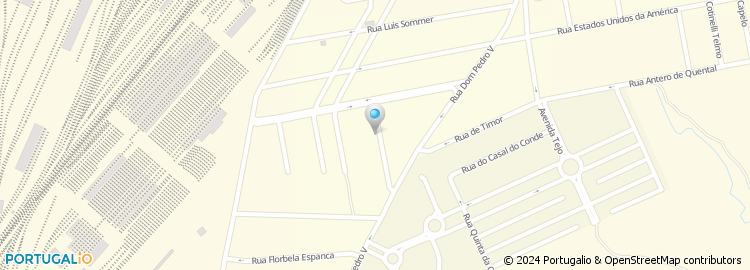 Mapa de Rua Xanana Gusmão