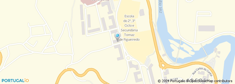 Mapa de Epralima - Escola Profissional do Alto Lima - Cooperativa de Interesse Público e Responsabilidade, Limitada