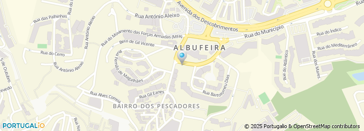 Mapa de Era Albufeira