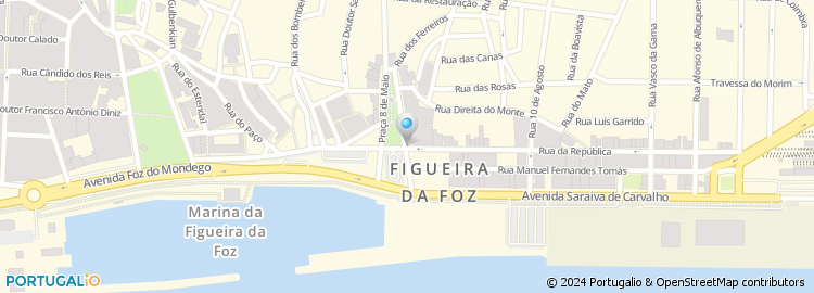 Mapa de Eric Deprez & Graça Duarte - Clinica Dentaria, Lda