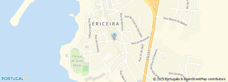 Mapa de Ericeira Surf Camp & Hostel