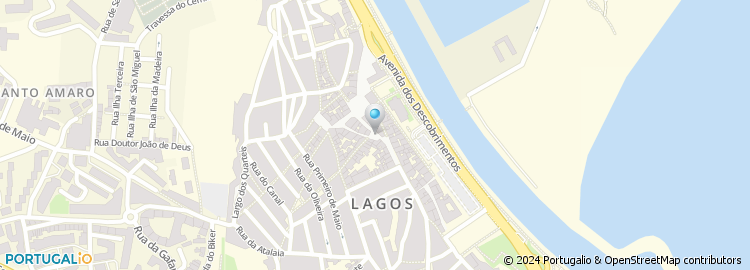 Mapa de Ericeira Surf Shop, Lagos
