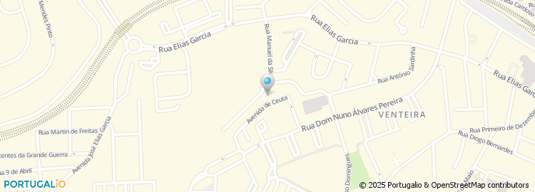 Mapa de Ernesto Alegre Magalhães Lda