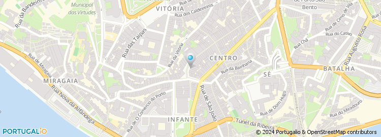 Mapa de ESAP, Escola Superior Artística do Porto