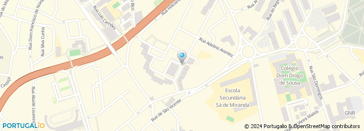 Mapa de Escala Braga - Sociedade Gestora do Edifício S.a.