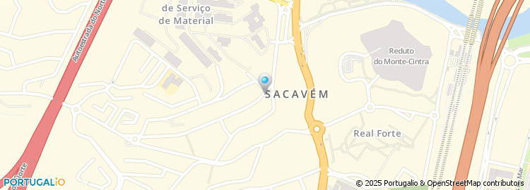 Mapa de Escavem - Escapes de Sacavem, Lda