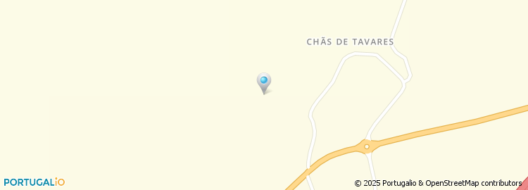 Mapa de Escola 1º Ciclo E B Chas de Tavares