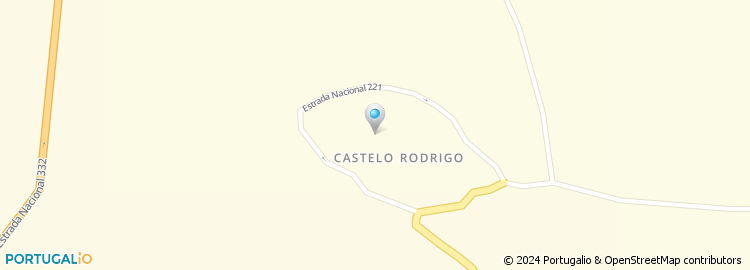 Mapa de Escola 1º Ciclo Ensino Basico de Figueira de Castelo Rodrigo