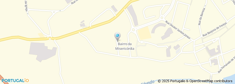 Mapa de Escola Básica António Fogaça, Barcelos