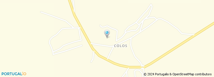 Mapa de Escola Básica Aviador Brito Paes, Colos, Odemira