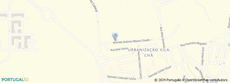 Mapa de Escola Básica Cardoso Lopes, Amadora
