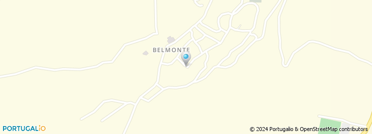 Mapa de Escola Básica Centro Educativo de Belmonte