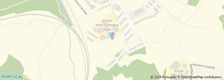 Mapa de Escola Básica D. Domingos Jardo, Mira-Sintra, Sintra